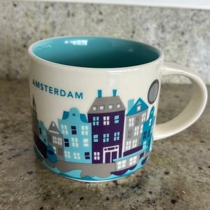 STARBUCKS AMSTERDAM You are Here' 2013 series coffee mug